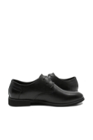 Imagine Pantofi office bărbați clasic eleganți, negri din piele naturală FNX81138