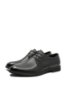 Imagine Pantofi office bărbați clasic eleganți, negri din piele naturală FNX81138