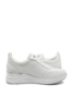 Imagine Pantofi sport albi din piele naturală cu aspect granulat REMD0T11-80