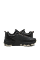 Imagine Teniși bărbați negri din plasă fină și inserții de cauciuc GOR31089