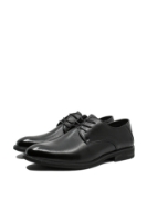Imagine Pantofi eleganți bărbați stil Derby, negri, din piele naturală FNX2812