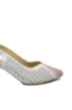 Imagine Pantofi decupați eleganți roz cu alb, din piele naturală cu model perforat MIR991