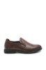 Imagine Pantofi bărbați fără șiret, maro, din piele naturală FNX16235