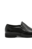 Imagine Pantofi office bărbați fără șiret, negri din piele naturală FNX81139