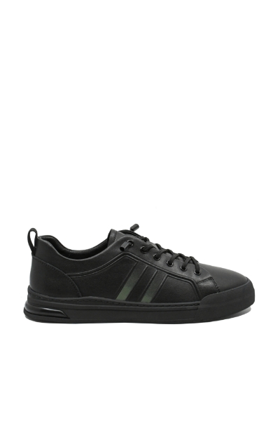 Imagine Pantofi sport bărbați negri din piele naturală OTR260005