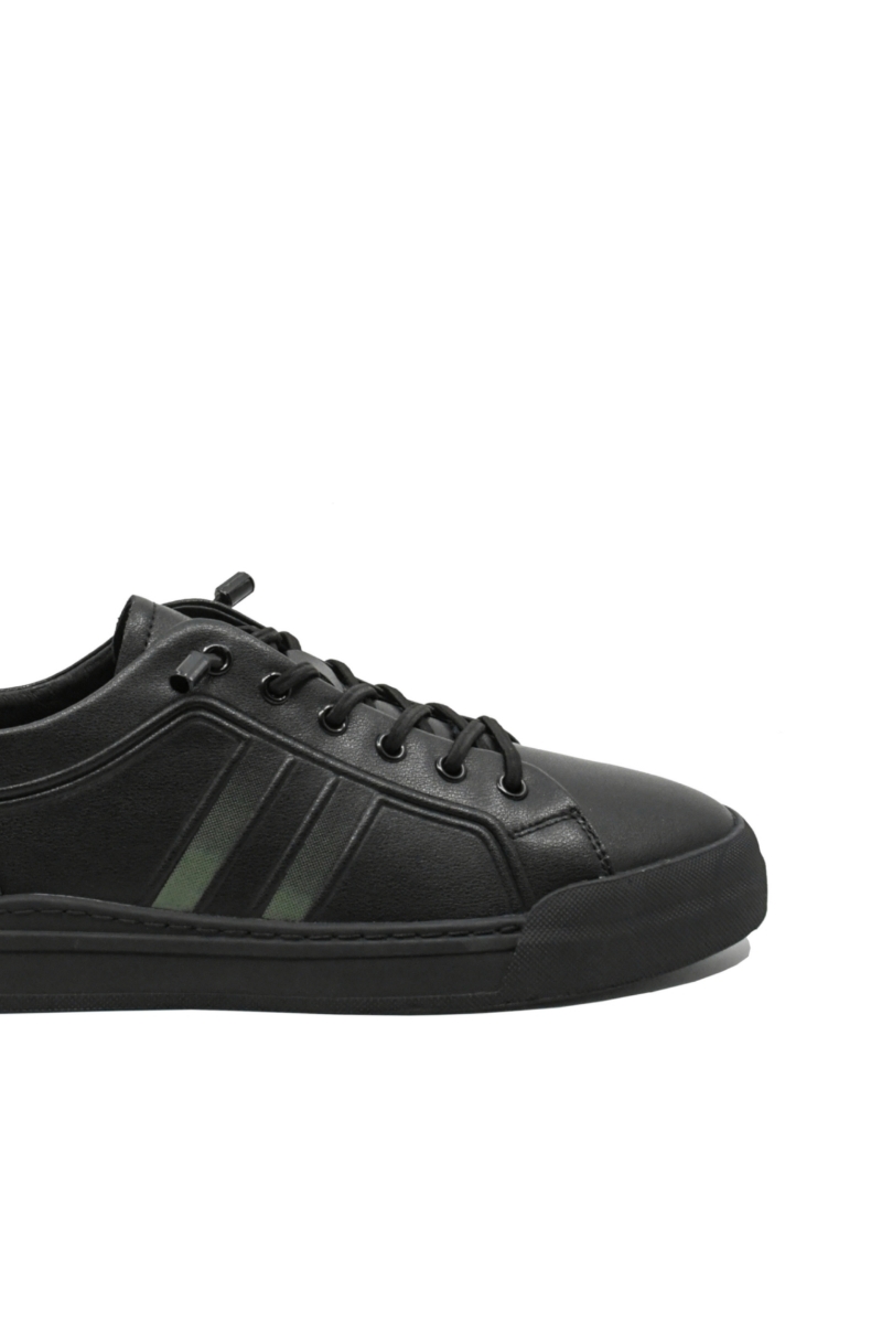 Imagine Pantofi sport bărbați negri din piele naturală OTR260005