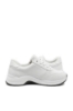Imagine Pantofi sport din piele naturală, albi, cu fermoar decorativ REMD0G12-80