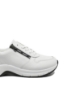 Imagine Pantofi sport din piele naturală, albi, cu fermoar decorativ REMD0G12-80