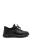 Imagine Pantofi casual bărbați, negri, din piele naturală cu inserție flexibilă FNX218902