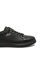 Imagine Pantofi casual sport bărbați negri din piele naturală OTR260004