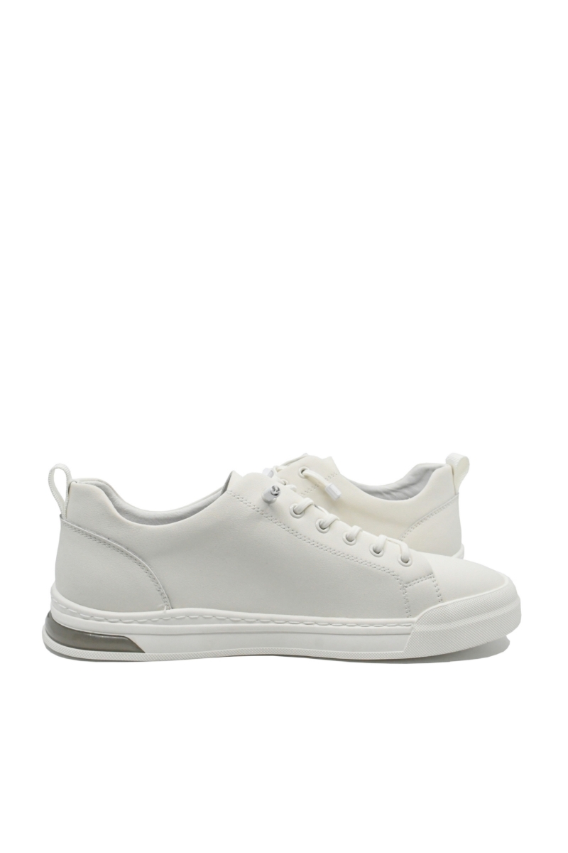 Imagine Pantofi sport bărbați albi din piele naturală OTR260005