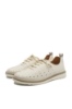 Imagine Pantofi casual bej din piele naturală cu perforații OTR60017