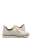 Imagine Pantofi casual bej din piele naturală cu perforații OTR60017