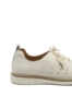 Imagine Pantofi casual bej din piele naturală cu perforații OTR60017