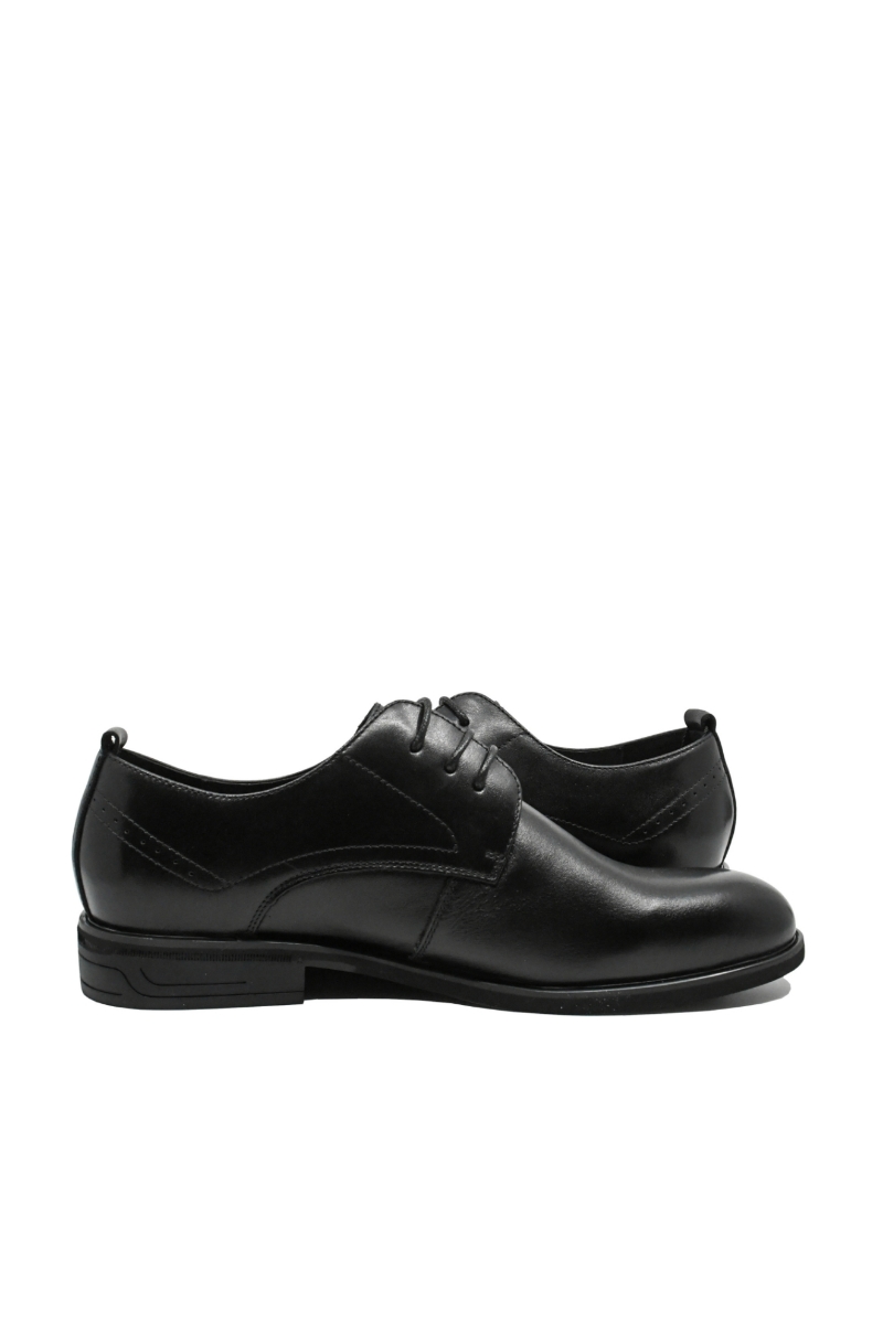 Imagine Pantofi eleganți negri, stilați, din piele naturală OTR620006