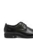 Imagine Pantofi eleganți negri, stilați, din piele naturală OTR620006