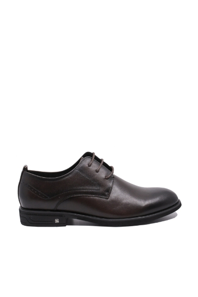 Imagine Pantofi eleganți maro, stilați, din piele naturală OTR620006