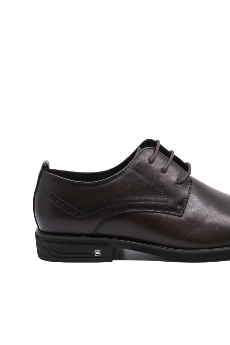 Imagine Pantofi eleganți maro, stilați, din piele naturală OTR620006
