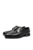Imagine Pantofi eleganți negri impecabili din piele naturală FNX7065-056
