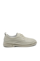Imagine Pantofi comozi albi din piele naturală cu perforații OTR60003
