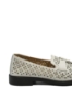 Imagine Pantofi casual bej din piele naturală cu perforații OTR60019