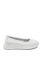 Imagine Pantofi casual damă albi din piele naturală cu model FNX98821