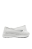 Imagine Pantofi casual damă albi din piele naturală cu model FNX98821