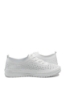 Imagine Pantofi casual damă albi din piele naturală cu perforații GORD74-405