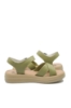 Imagine Sandale damă verde deschis din piele naturală FNX246610
