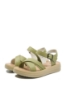 Imagine Sandale damă verde deschis din piele naturală FNX246610