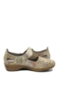 Imagine Pantofi perforați cu baretă multicolori din piele naturală RIK41399-92