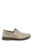 Imagine Pantofi casual bej din piele naturală cu perforații RIK13459-60