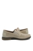 Imagine Pantofi casual bej din piele naturală cu perforații RIK13459-60