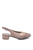Imagine Pantofi decupați din piele naturală roz sidefat cu buline perforate RIK47066-31