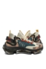 Imagine Sneakers damă stil șosetă tricotați bej cu detalii multicolor OTR21016
