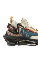 Imagine Sneakers damă stil șosetă tricotați bej cu detalii multicolor OTR21016