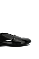 Imagine Sandale negre bărbați cu design modern și talpa cusută 3558N