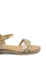 Imagine Sandale casual bej din piele naturală, cu protecție antișoc OTR70409