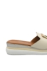 Imagine Saboți wedge damă bej din piele naturală MIR0001