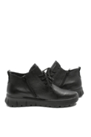 Imagine Ghete joase comode negre din piele naturală RIKN1331-00