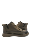 Imagine Ghete bărbați gri degrade, din piele naturală FNX999336