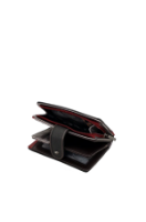 Imagine Portofel mediu cu protecție RFID, fermoar și clapetă, maro, colecția Mademoiselle, 41809-902