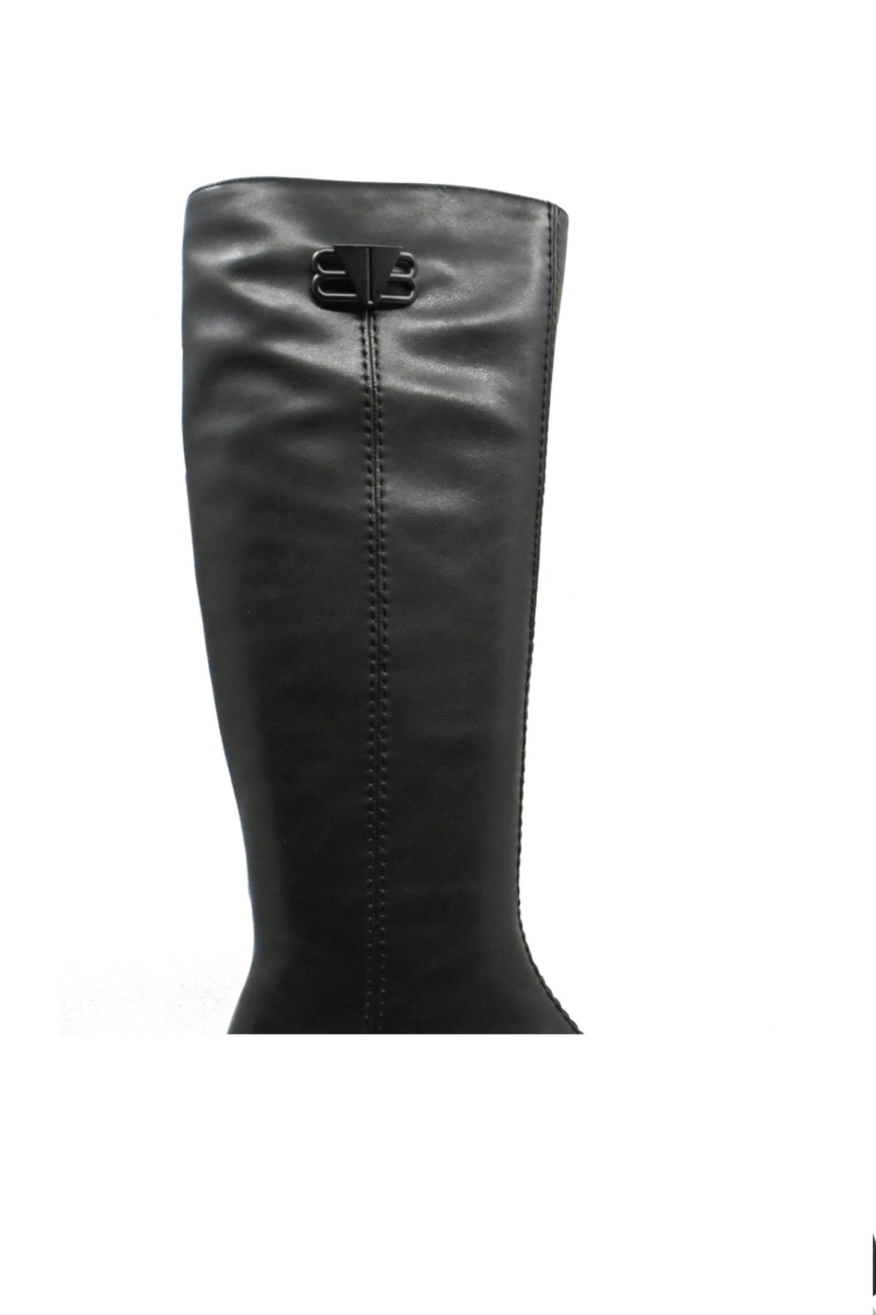 Imagine Cizme damă înalte negre din piele naturală GOR6037