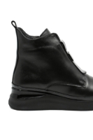 Imagine Ghete damă casual până la gleznă, negre din piele naturală MIR934410