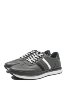 Imagine Pantofi sport bărbați clasici gri din piele naturală GOR2101