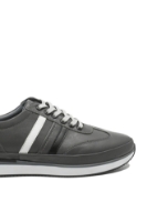 Imagine Pantofi sport bărbați clasici gri din piele naturală GOR2101