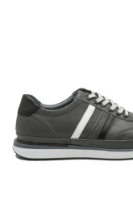 Imagine Pantofi sport bărbați clasici gri din piele naturală GOR2101
