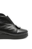 Imagine Ghete damă până la gleznă, negre din piele naturală MIR934428