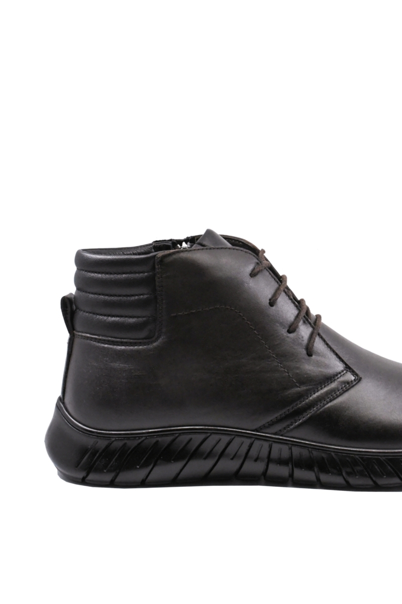 Imagine Ghete bărbați în stil clasic, maro din piele naturală GOR1948