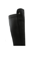 Imagine Cizme damă negre, cu carâmb elastic la spate, negre din piele întoarsă MIR159NV